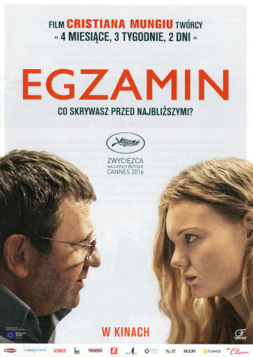 Przód ulotki filmu 'Egzamin'