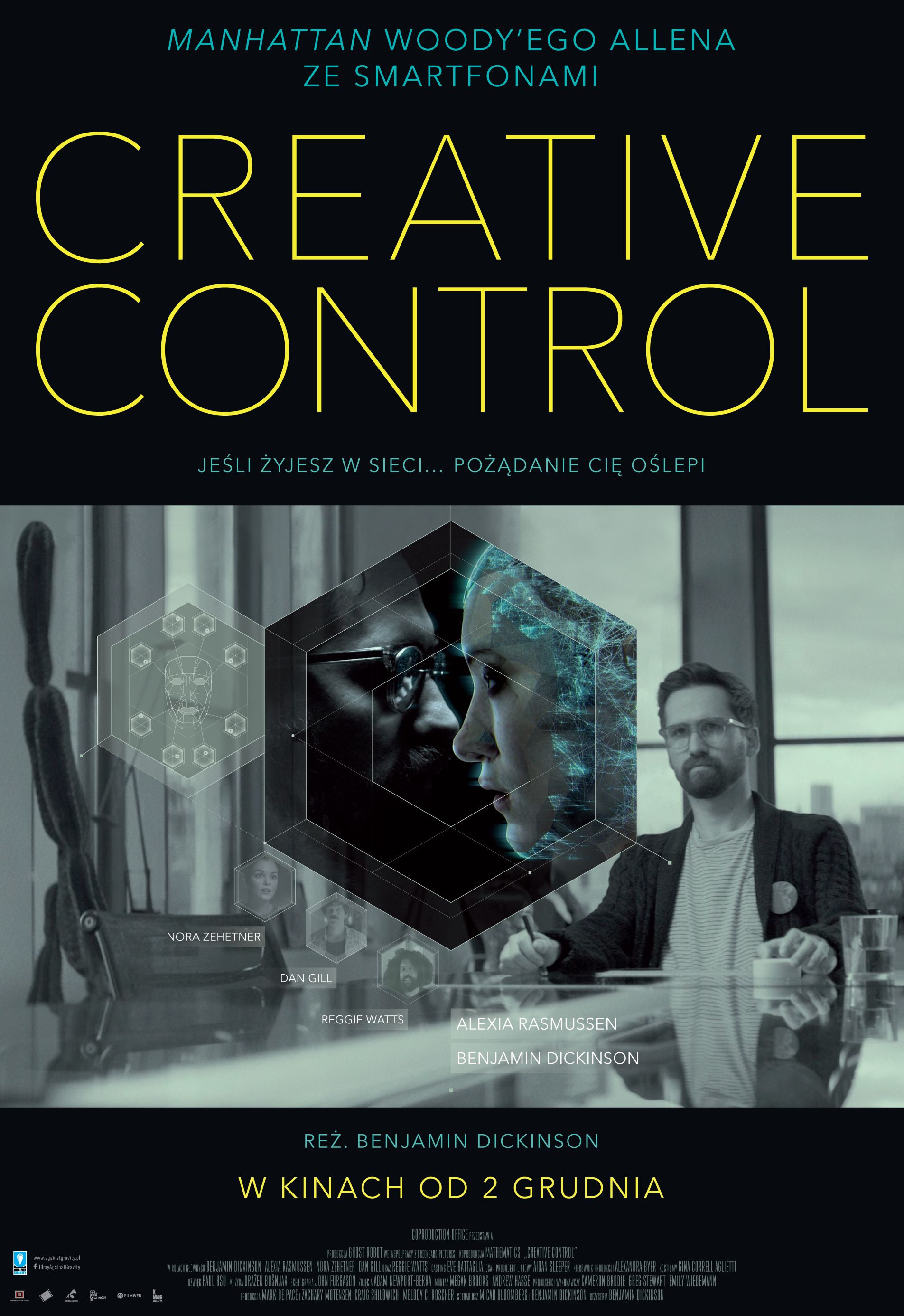 Polski plakat filmu 'Creative Control'