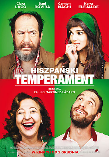 Polski plakat filmu 'Hiszpański Temperament'