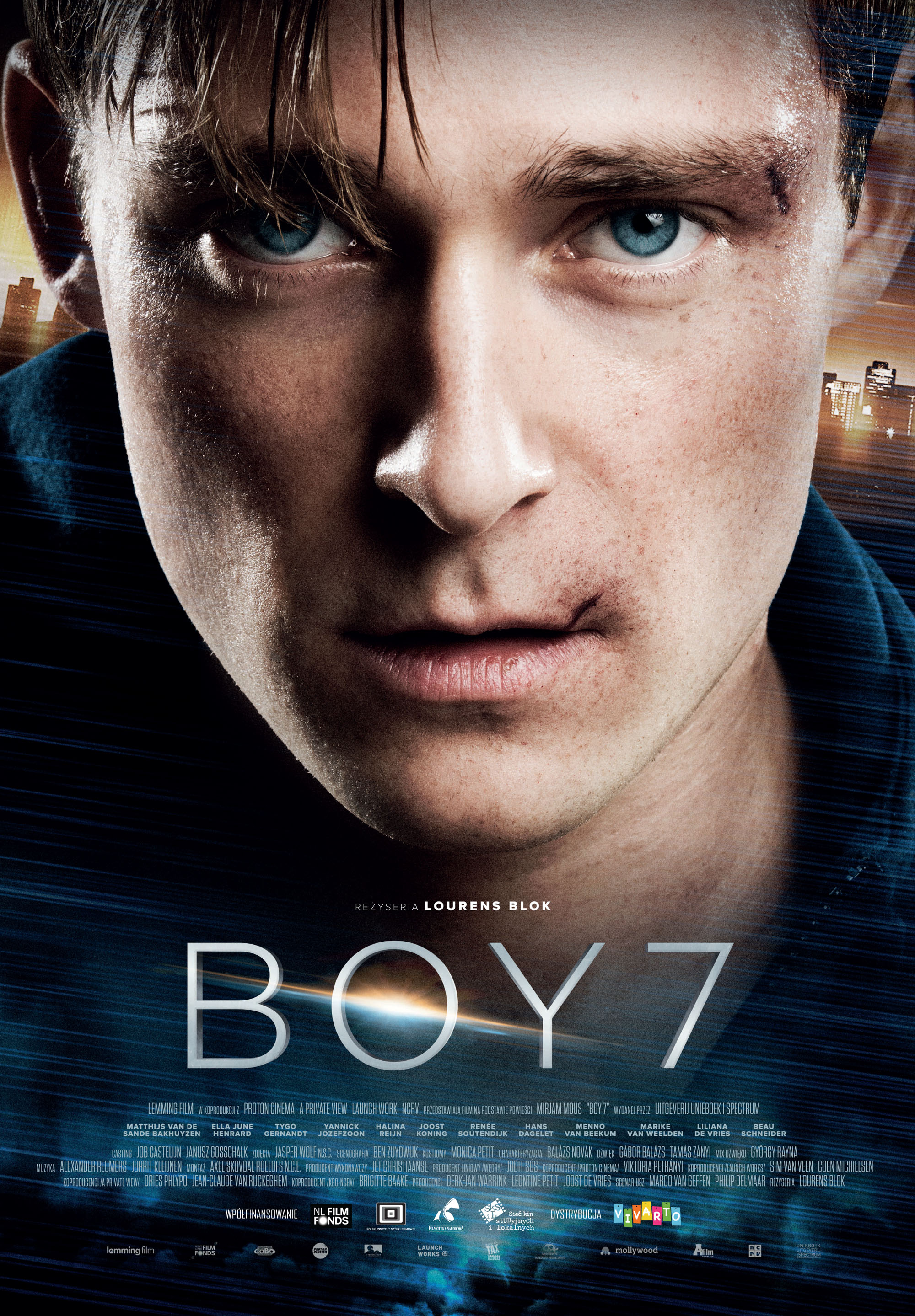 Polski plakat filmu 'Boy 7'