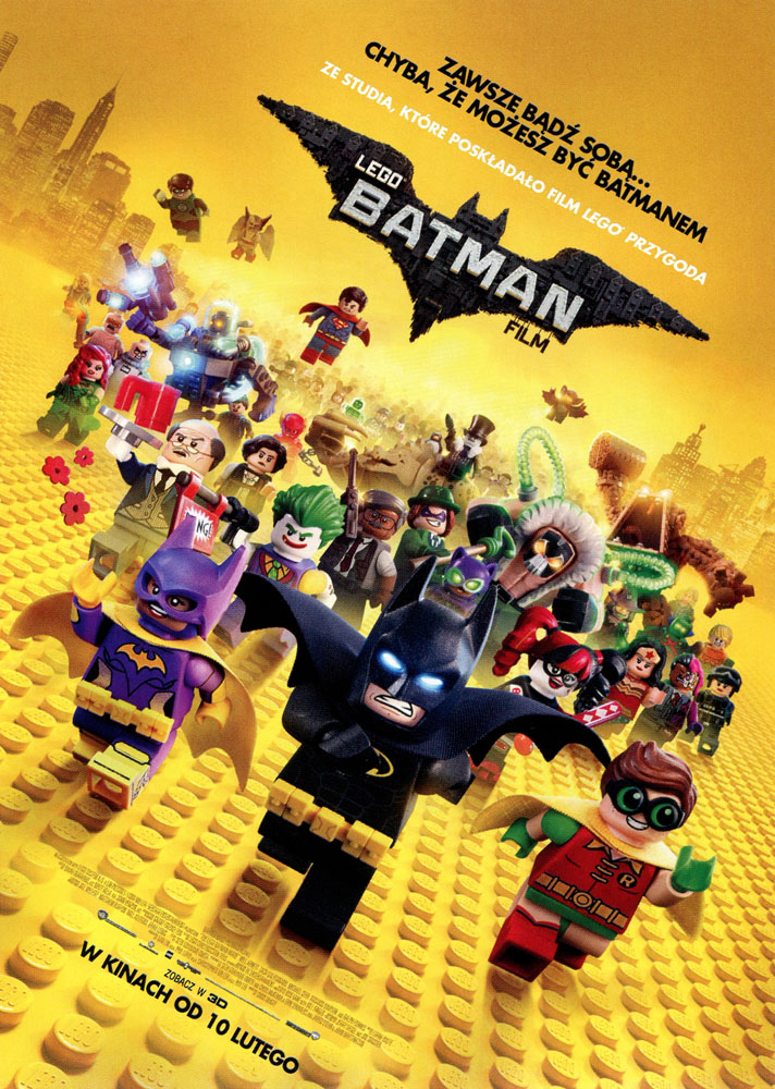 Ulotka filmu 'Lego Batman: Film (przód)'