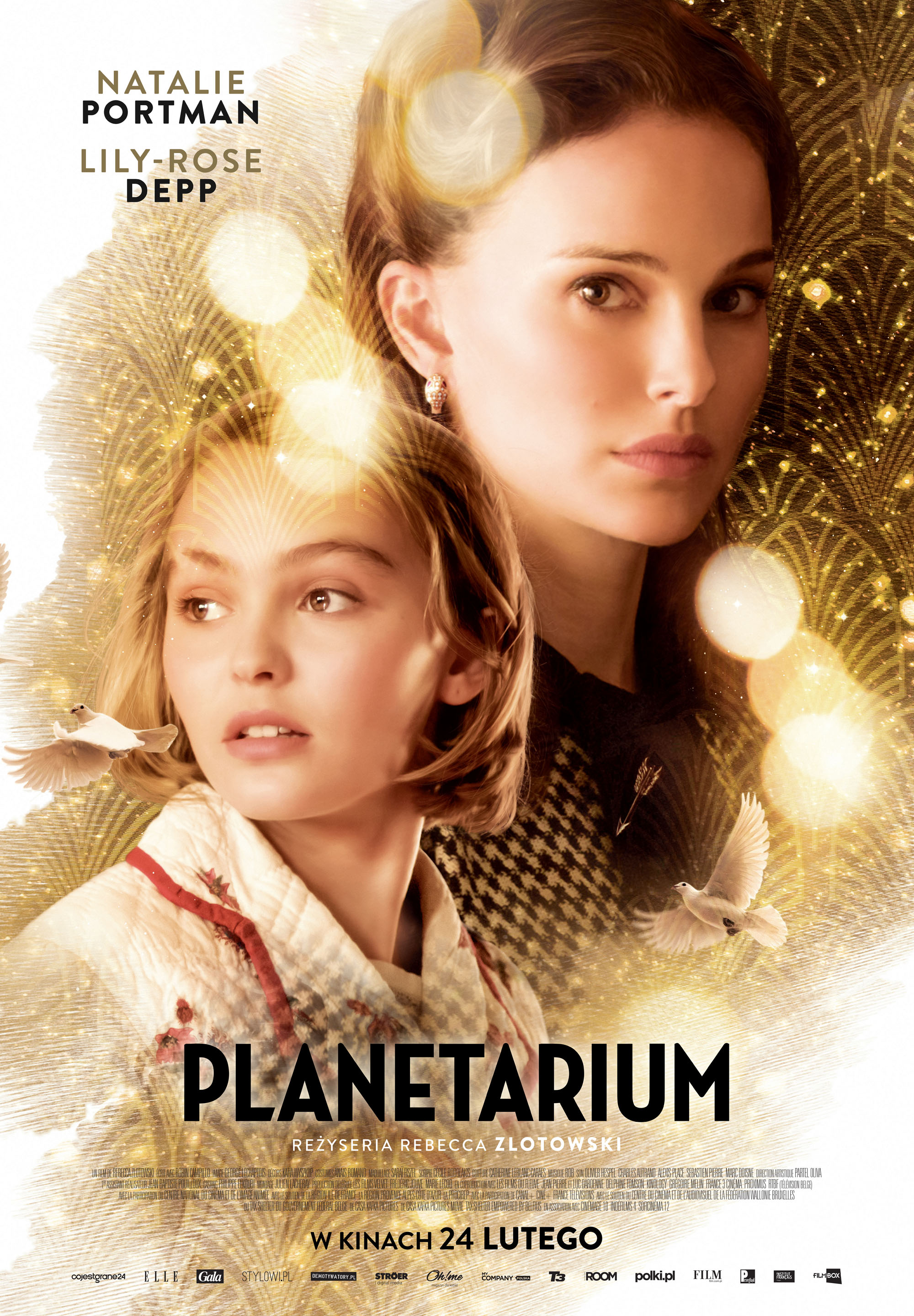 Polski plakat filmu 'Planetarium'