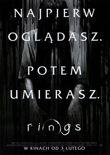 Przód ulotki filmu 'Rings'