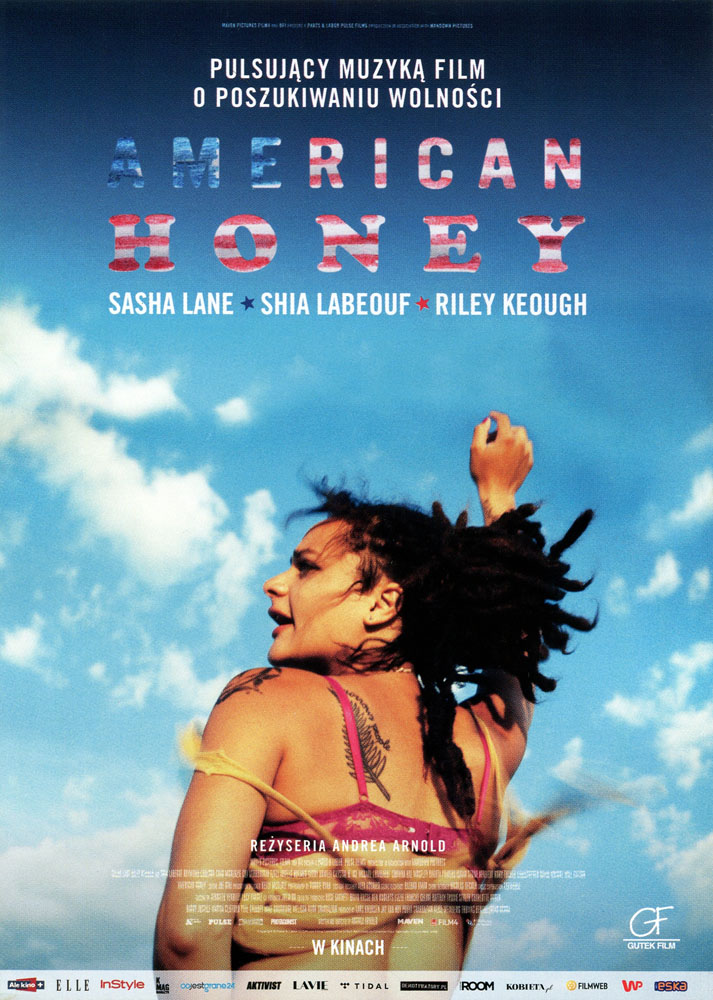 Ulotka filmu 'American Honey (przód)'