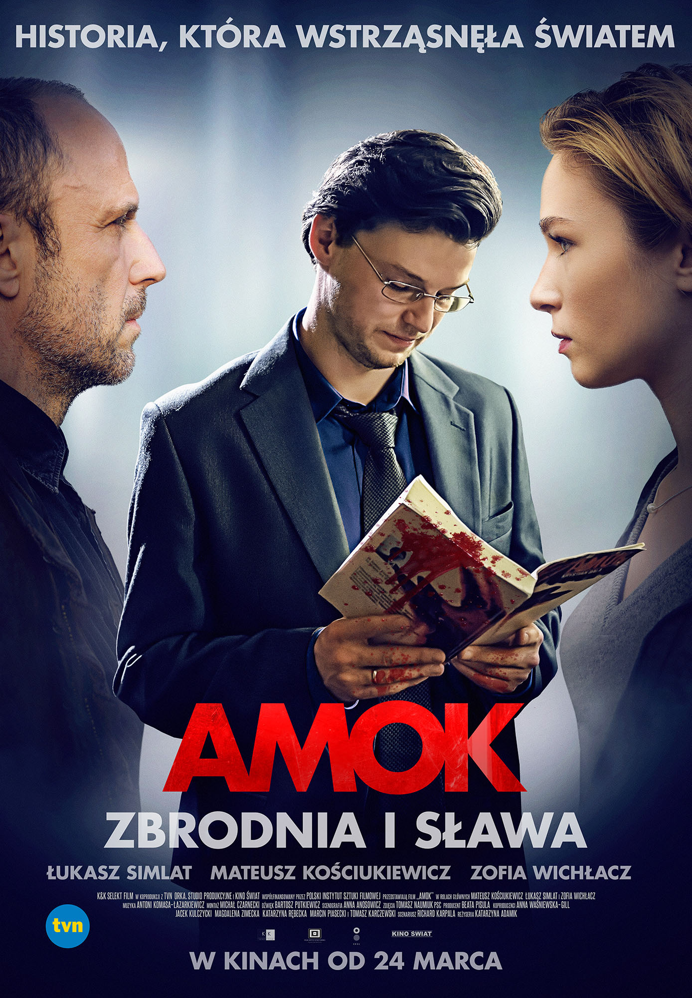 Polski plakat filmu 'Amok'