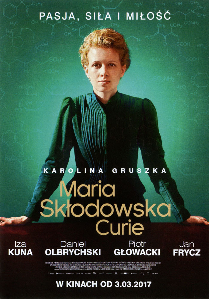 Ulotka filmu 'Maria Skłodowska-Curie (przód)'