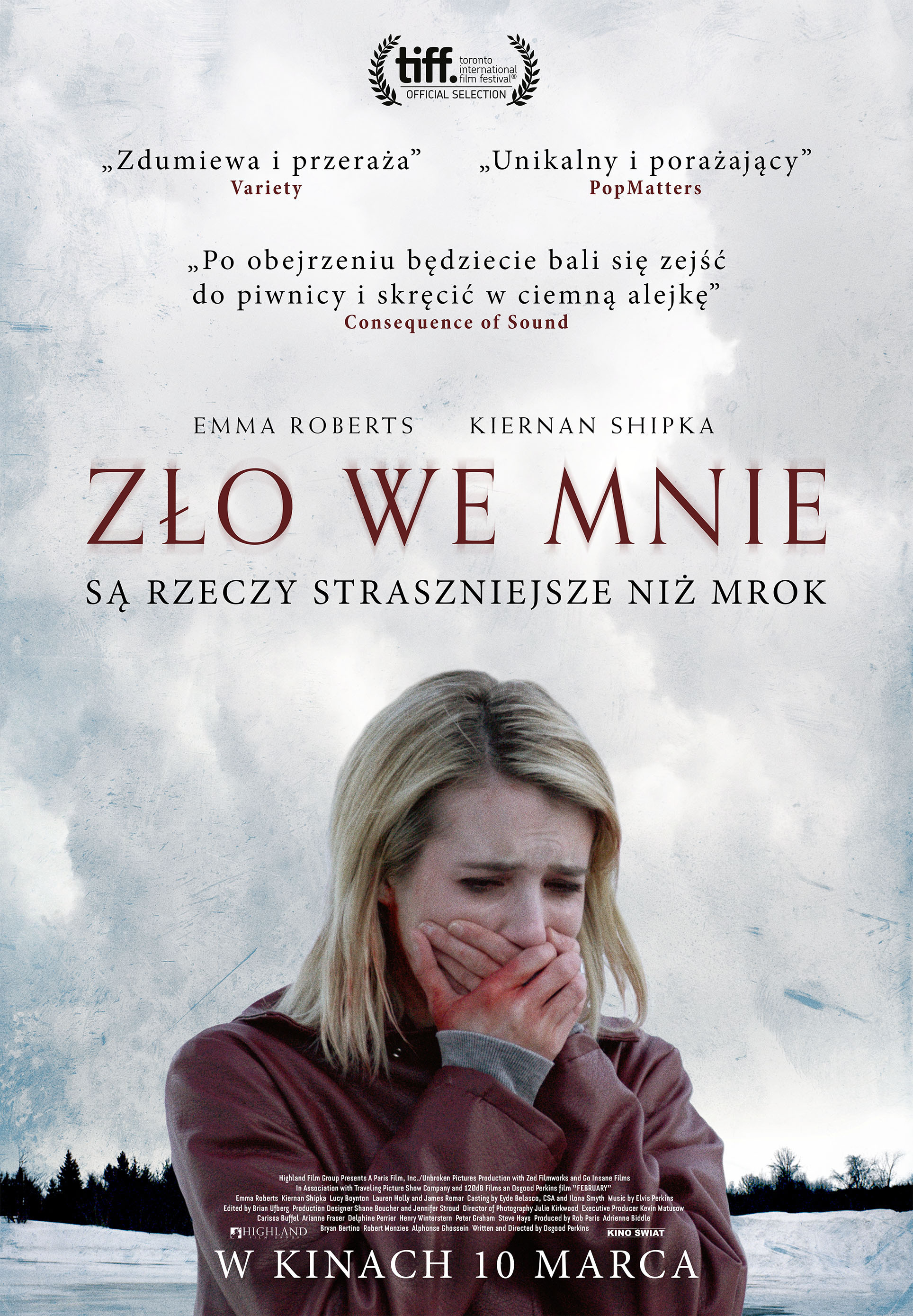 Polski plakat filmu 'Zło We Mnie'