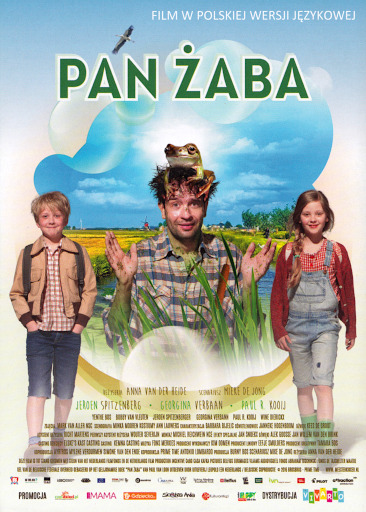 Przód ulotki filmu 'Pan Żaba'