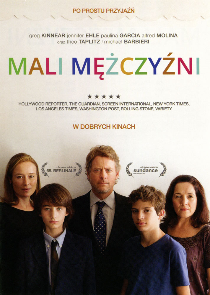 Ulotka filmu 'Mali Mężczyźni (przód)'