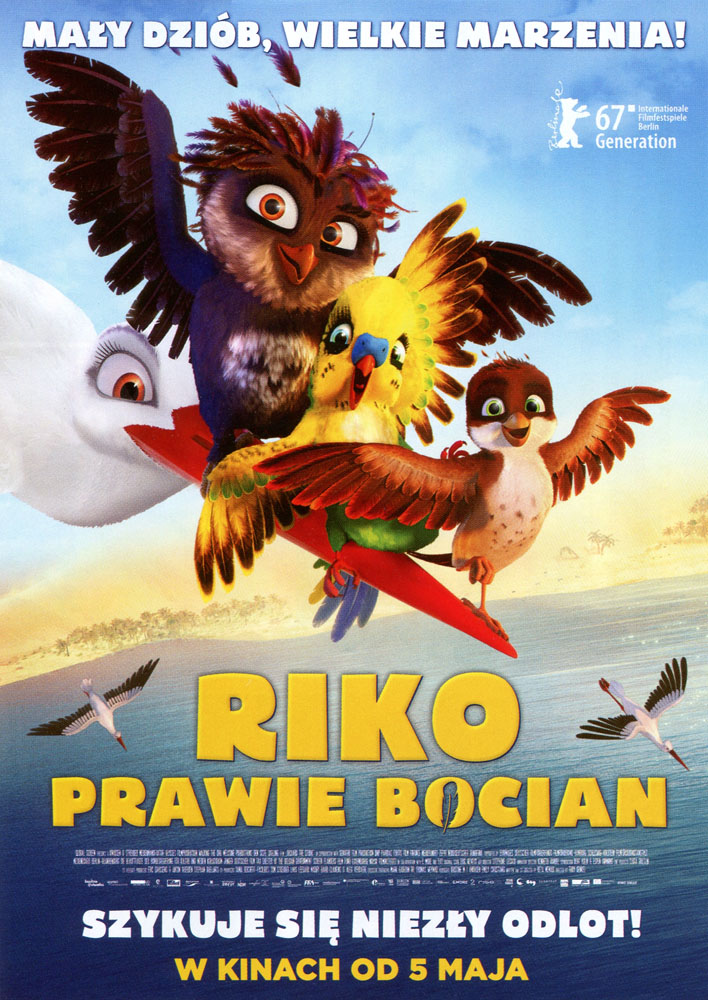 Ulotka filmu 'Rico Prawie Bocian (przód)'