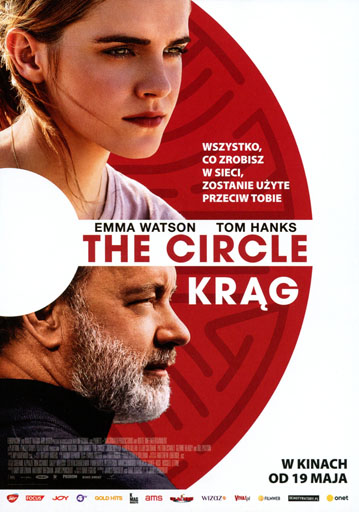 Przód ulotki filmu 'The Circle. Krąg'