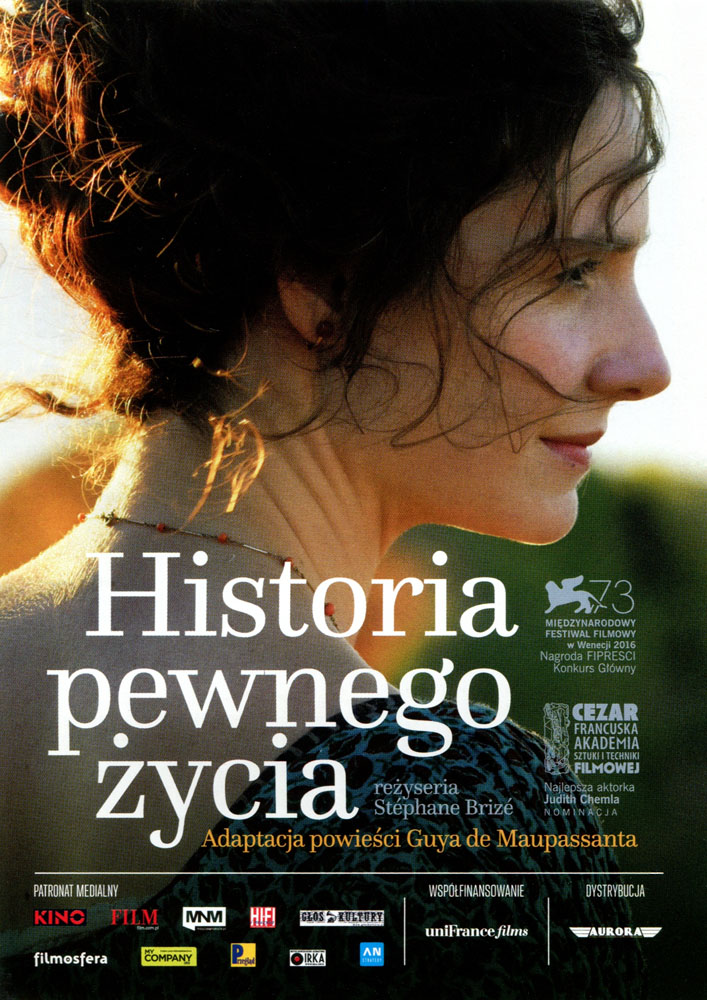 Ulotka filmu 'Historia Pewnego Życia (przód)'