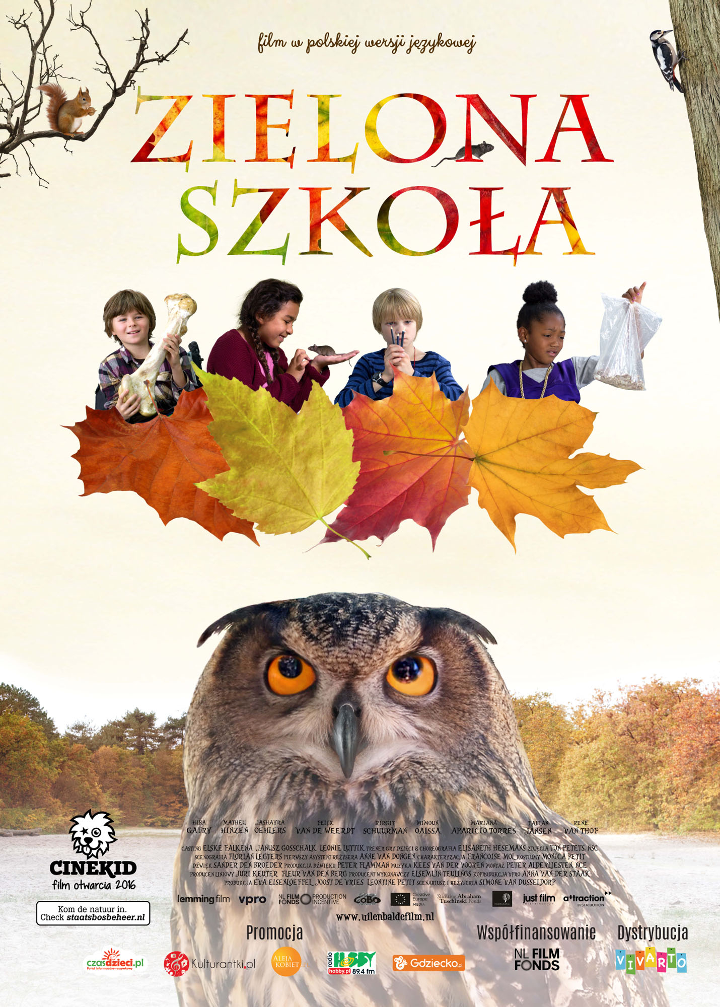 Ulotka filmu 'Zielona Szkoła (przód)'