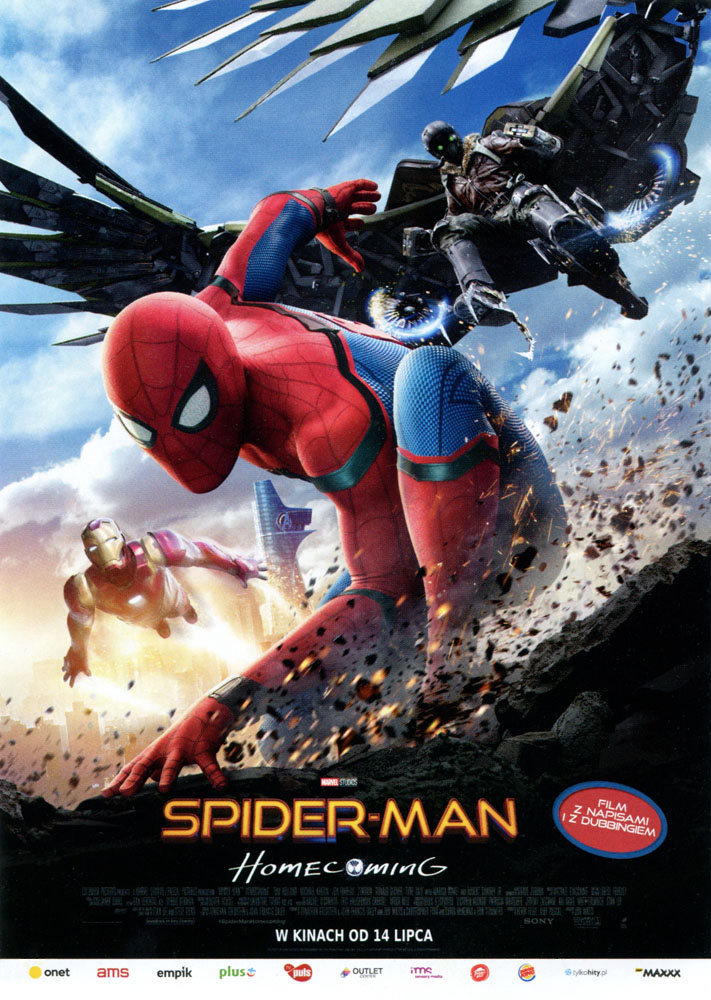 Ulotka filmu 'Spider-Man: Homecoming (przód)'