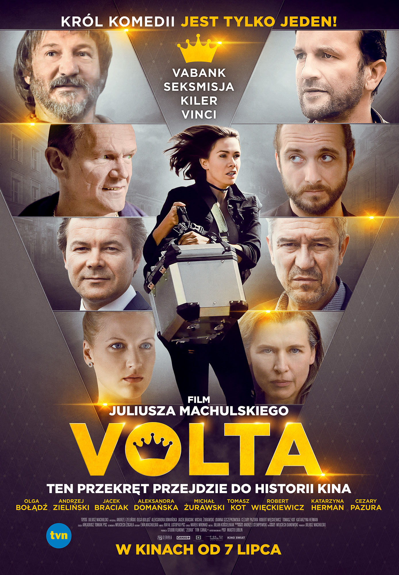 Polski plakat filmu 'Volta'