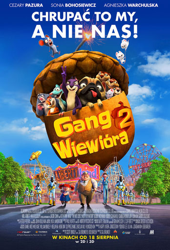 Polski plakat filmu 'Gang Wiewióra 2'