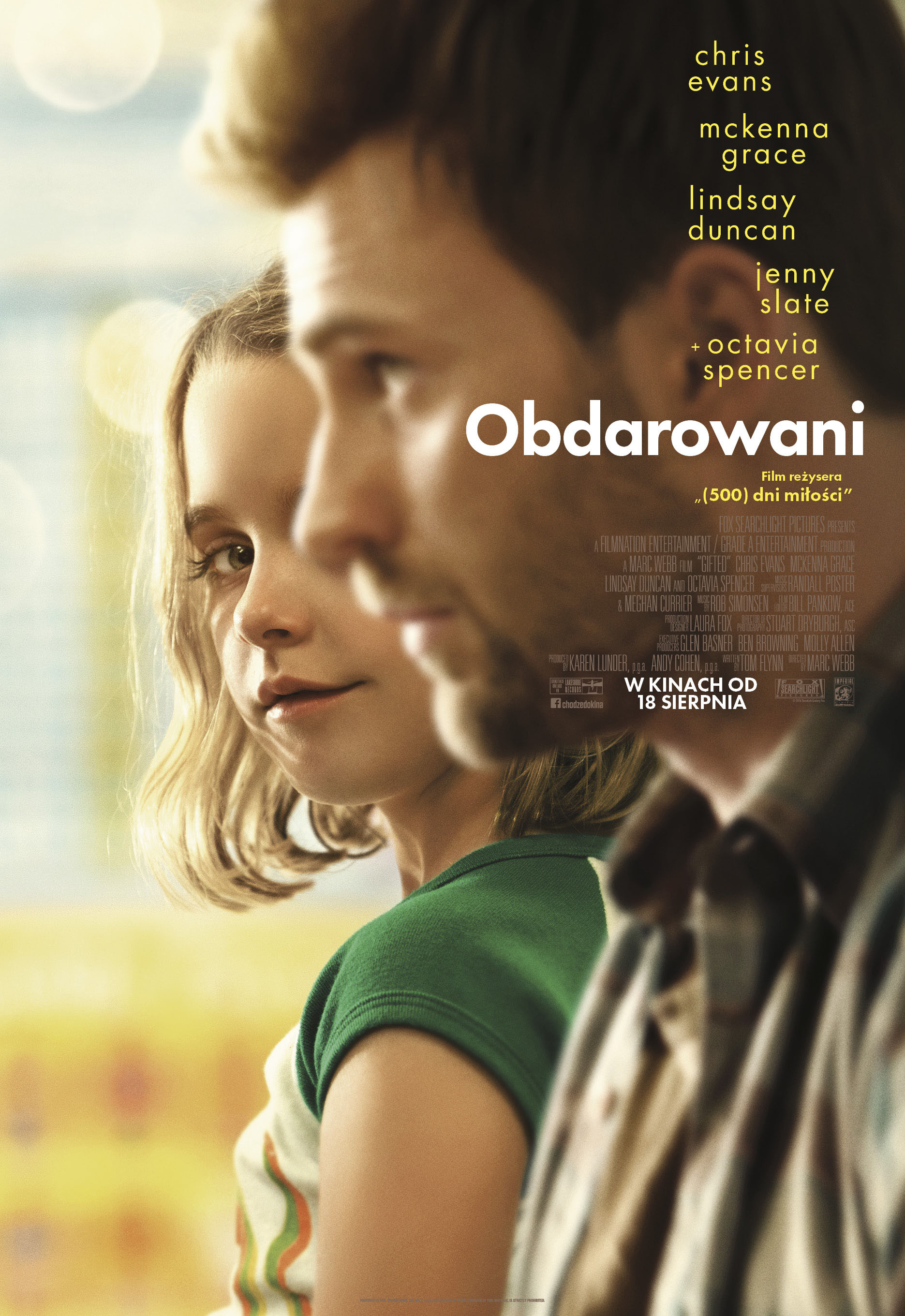 Polski plakat filmu 'Obdarowani'