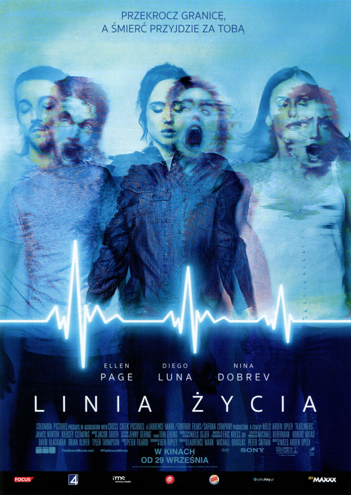 Ulotka filmu 'Linia Życia (przód)'