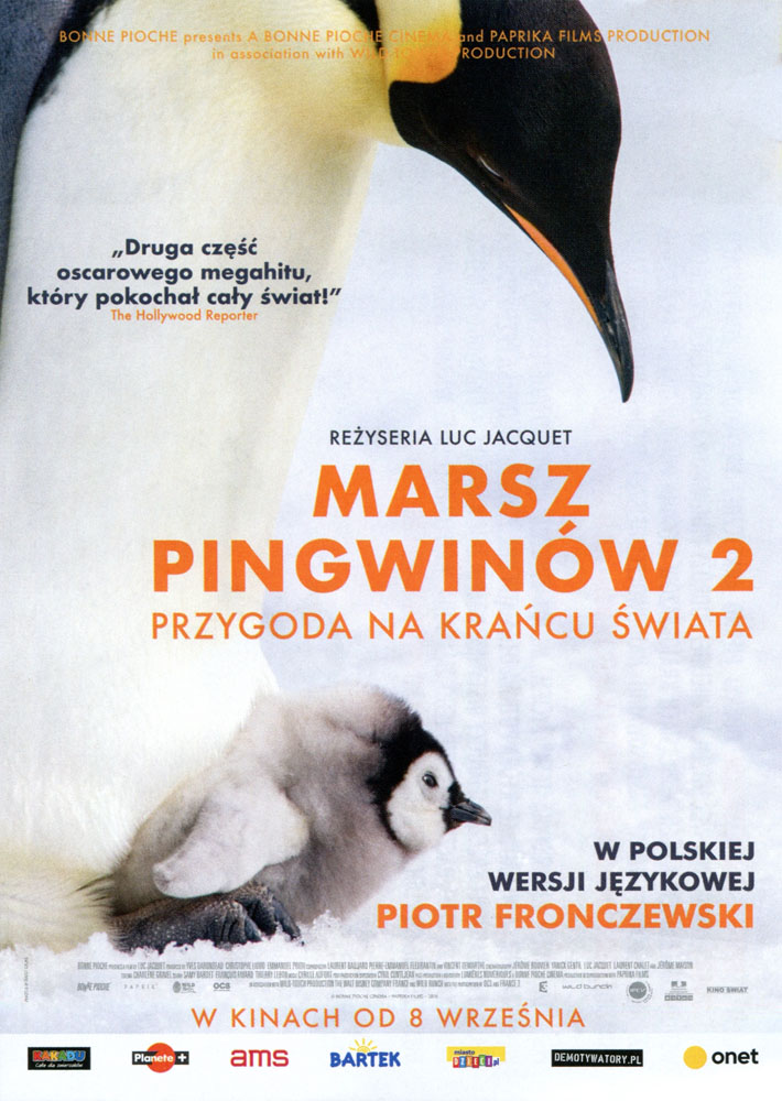 Ulotka filmu 'Marsz Pingwinów 2: Przygoda Na Krańcu Świata (przód)'