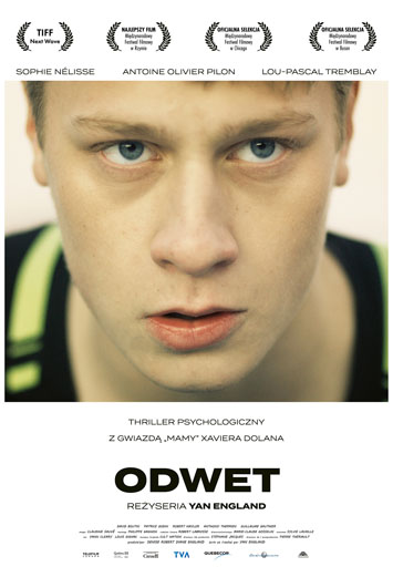 Polski plakat filmu 'Odwet'