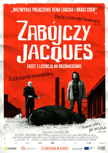 Przód ulotki filmu 'Zabójczy Jacques'