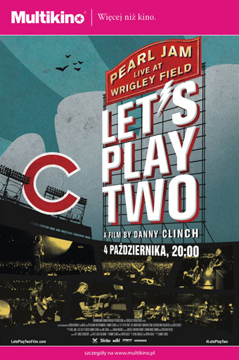 Polski plakat filmu 'Pearl Jam: Let’s Play Two'