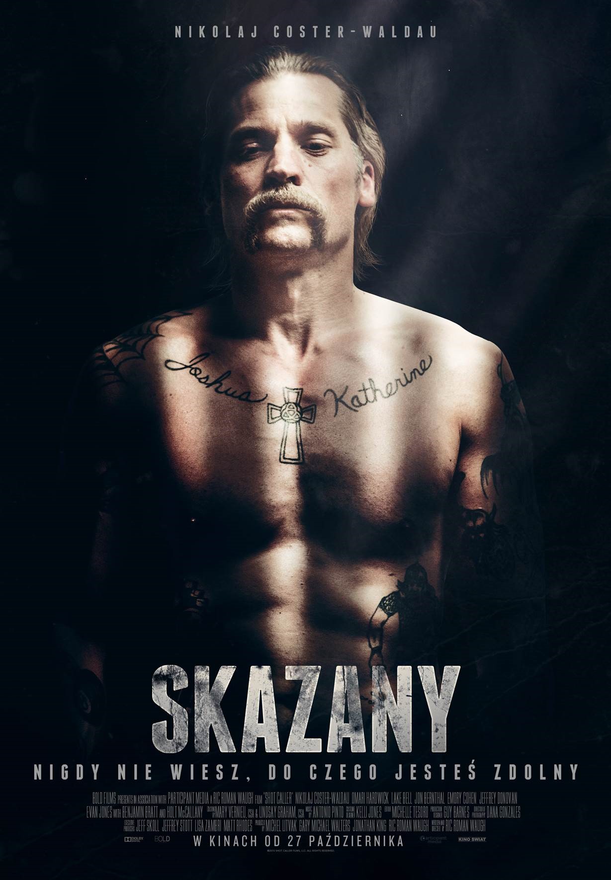 Polski plakat filmu 'Skazany'