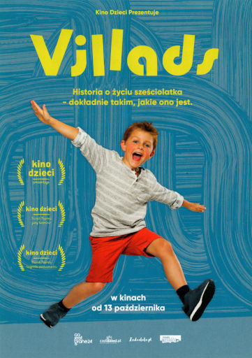 Przód ulotki filmu 'Villads'