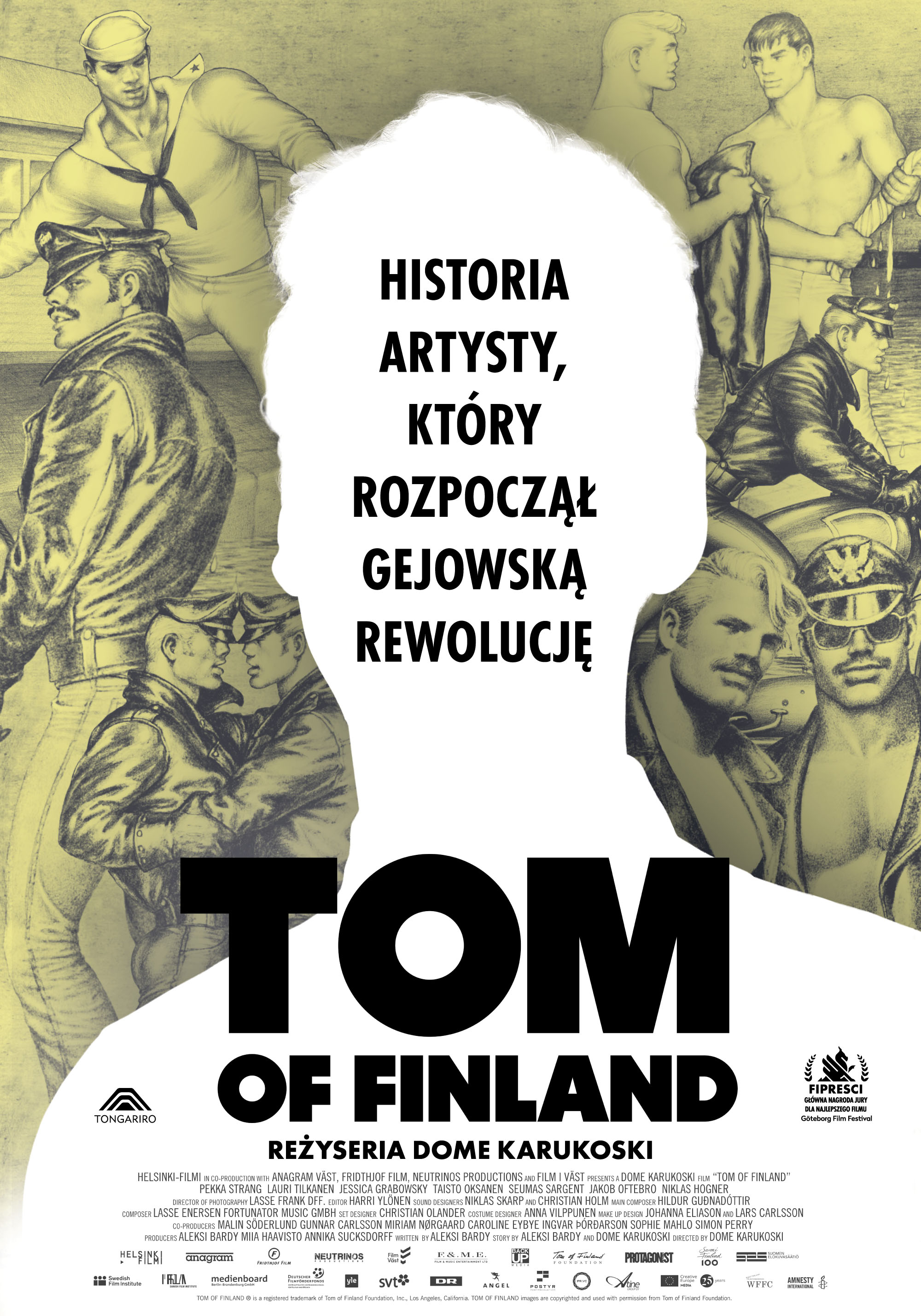 Polski plakat filmu 'Tom Of Finland'