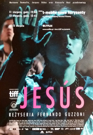 Przód ulotki filmu 'Jesús'