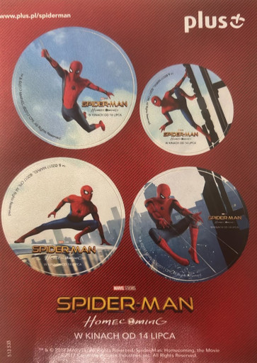 Przód ulotki filmu 'Spider-Man: Homecoming'