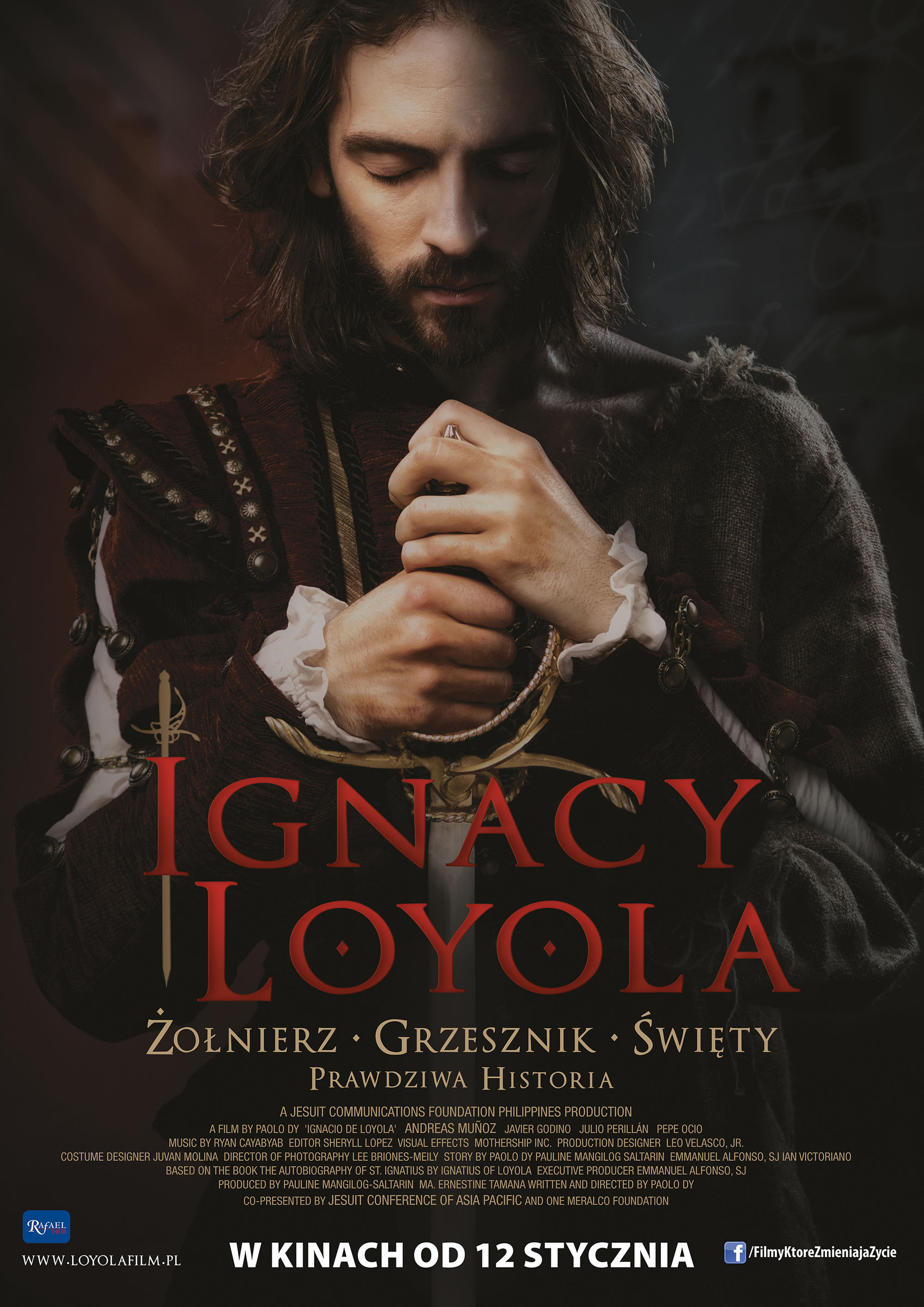 Polski plakat filmu 'Ignacy Loyola'