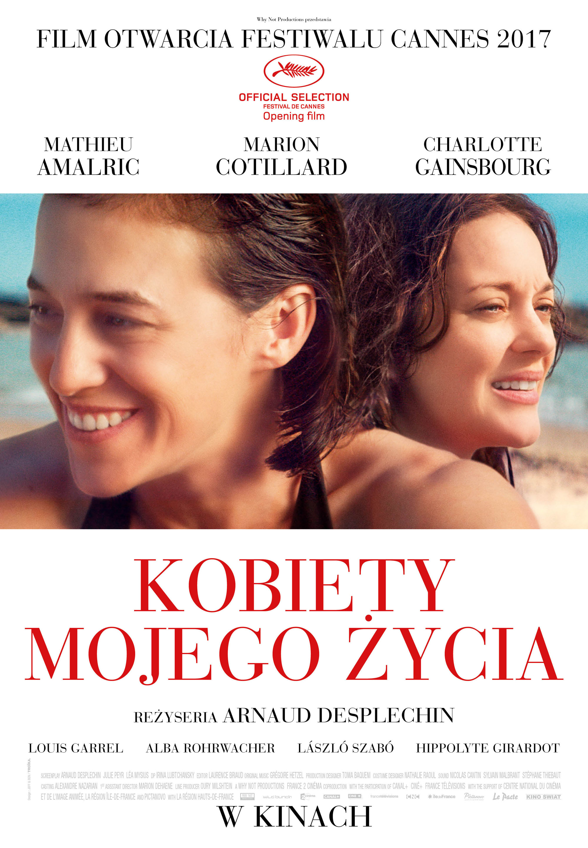 Polski plakat filmu 'Kobiety Mojego Życia'