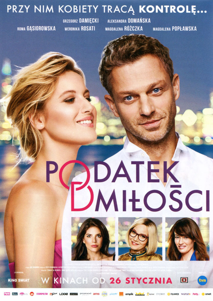 Ulotka filmu 'Podatek Od Miłości (przód)'