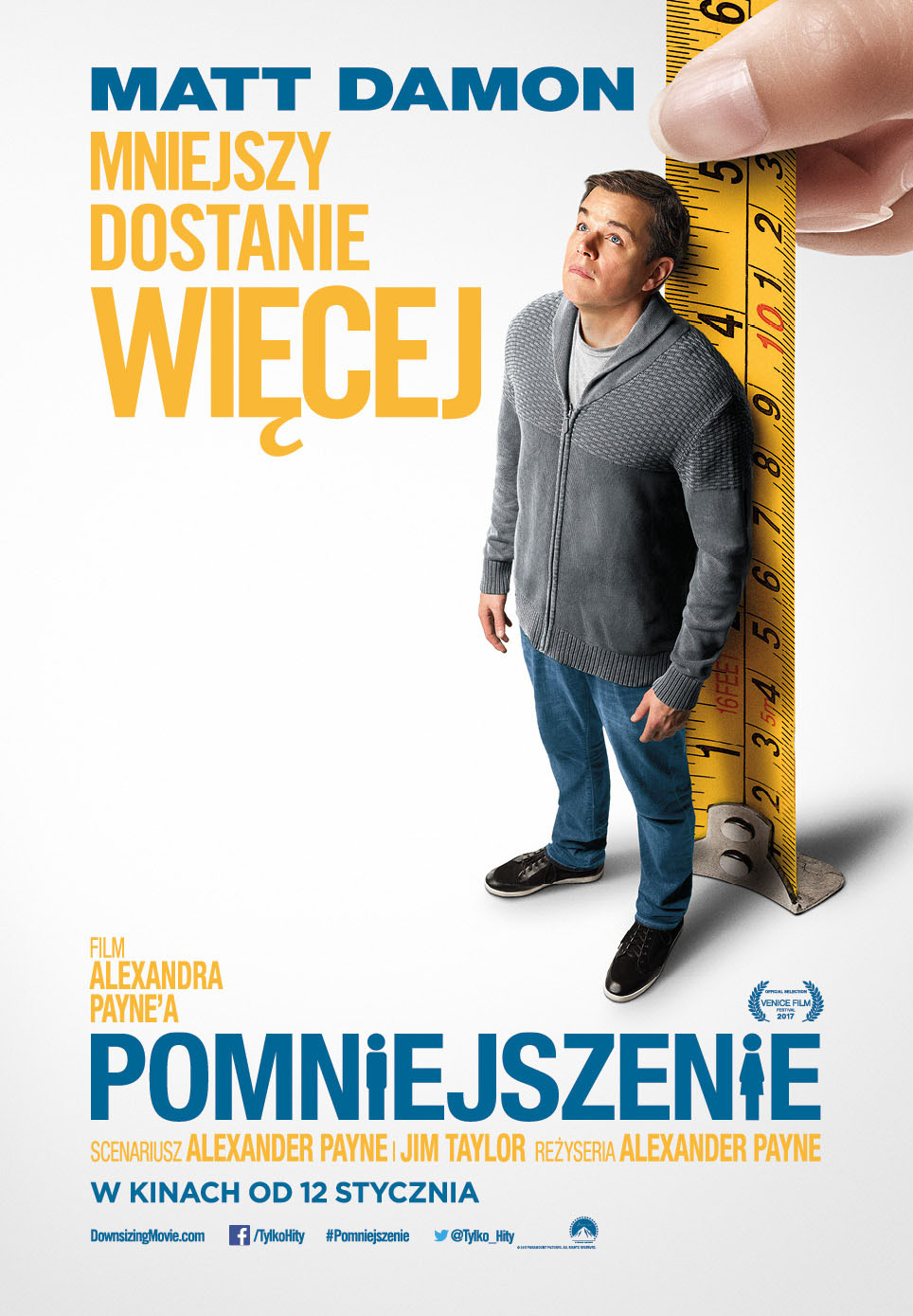 Polski plakat filmu 'Pomniejszenie'