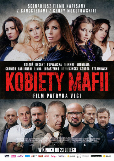 Przód ulotki filmu 'Kobiety Mafii'