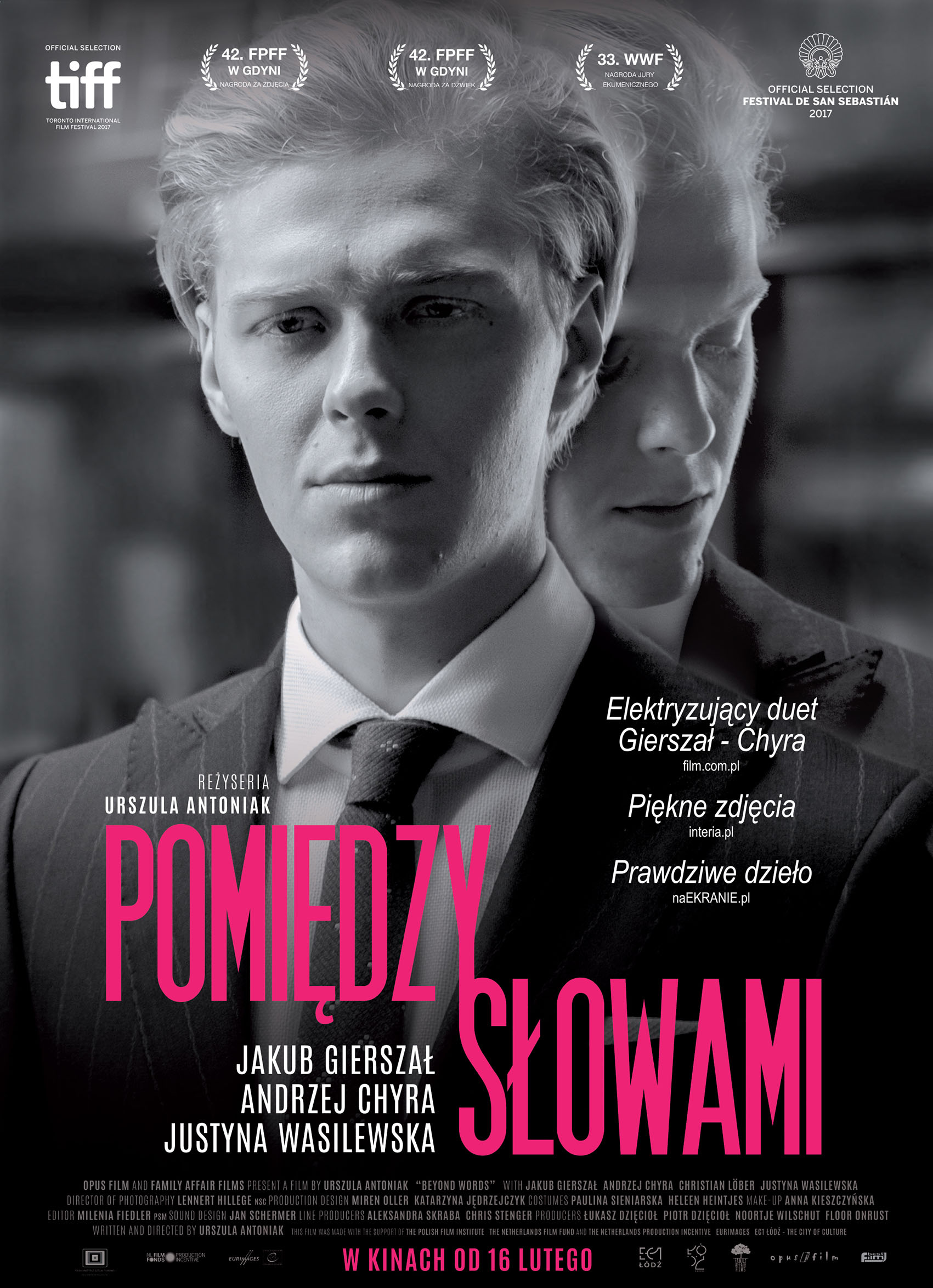 Polski plakat filmu 'Pomiędzy Słowami'