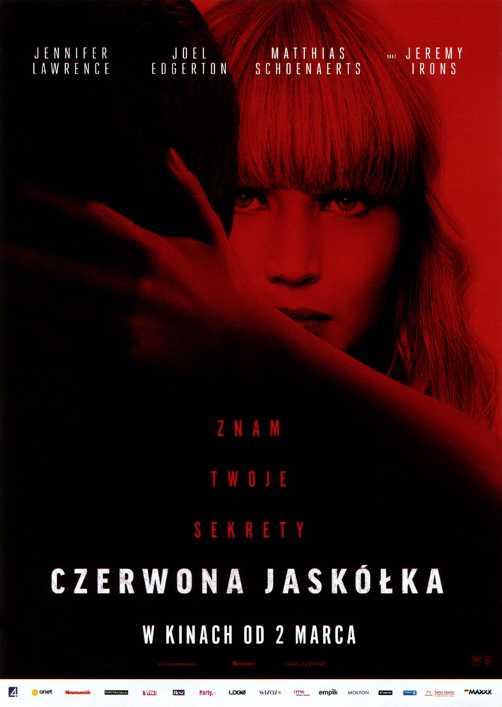 Ulotka filmu 'Czerwona Jaskółka (przód)'