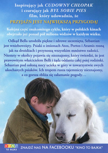 Tył ulotki filmu 'Bella i Sebastian 3'