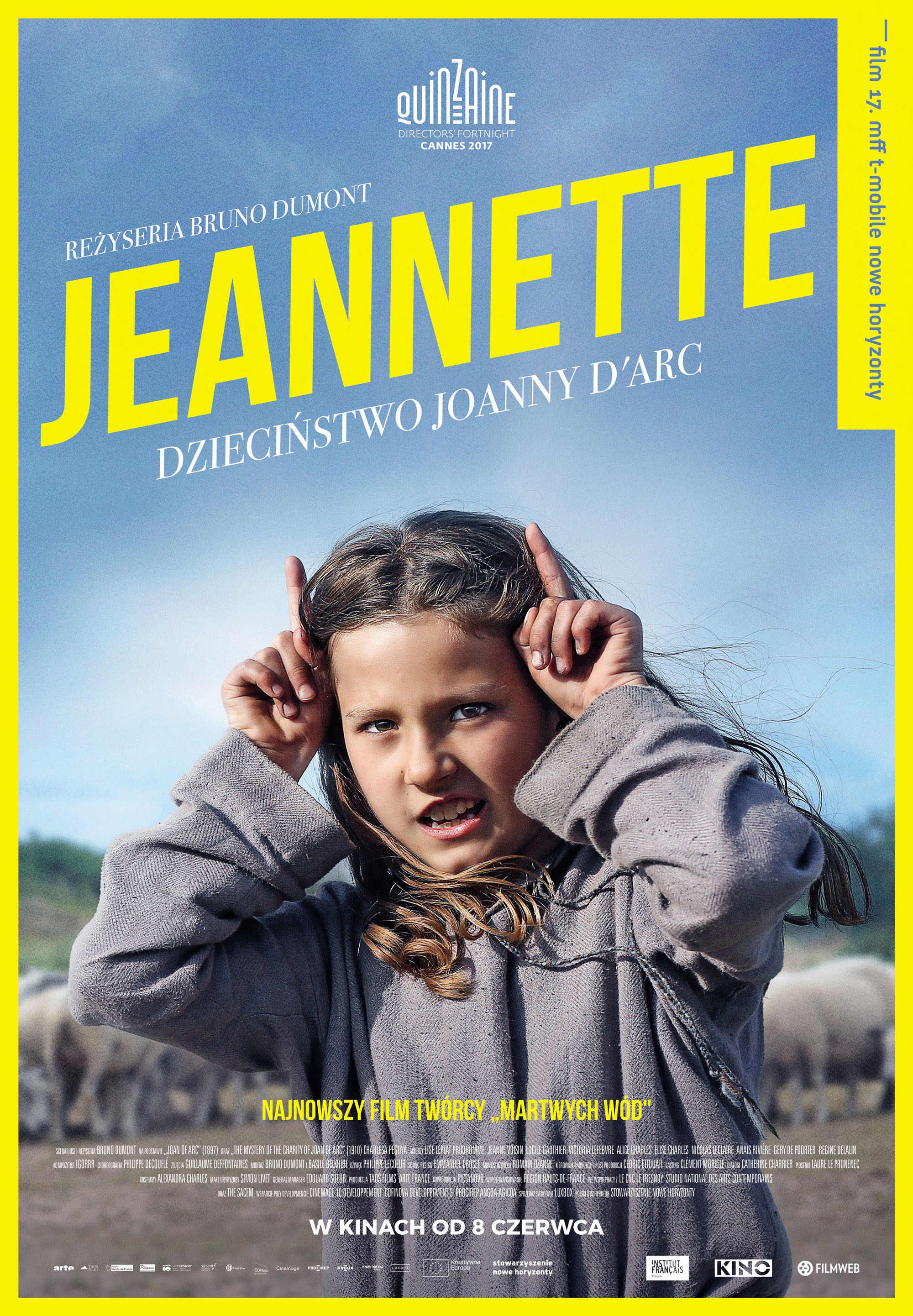 Polski plakat filmu 'Jeannette. Dzieciństwo Joanny D’Arc'