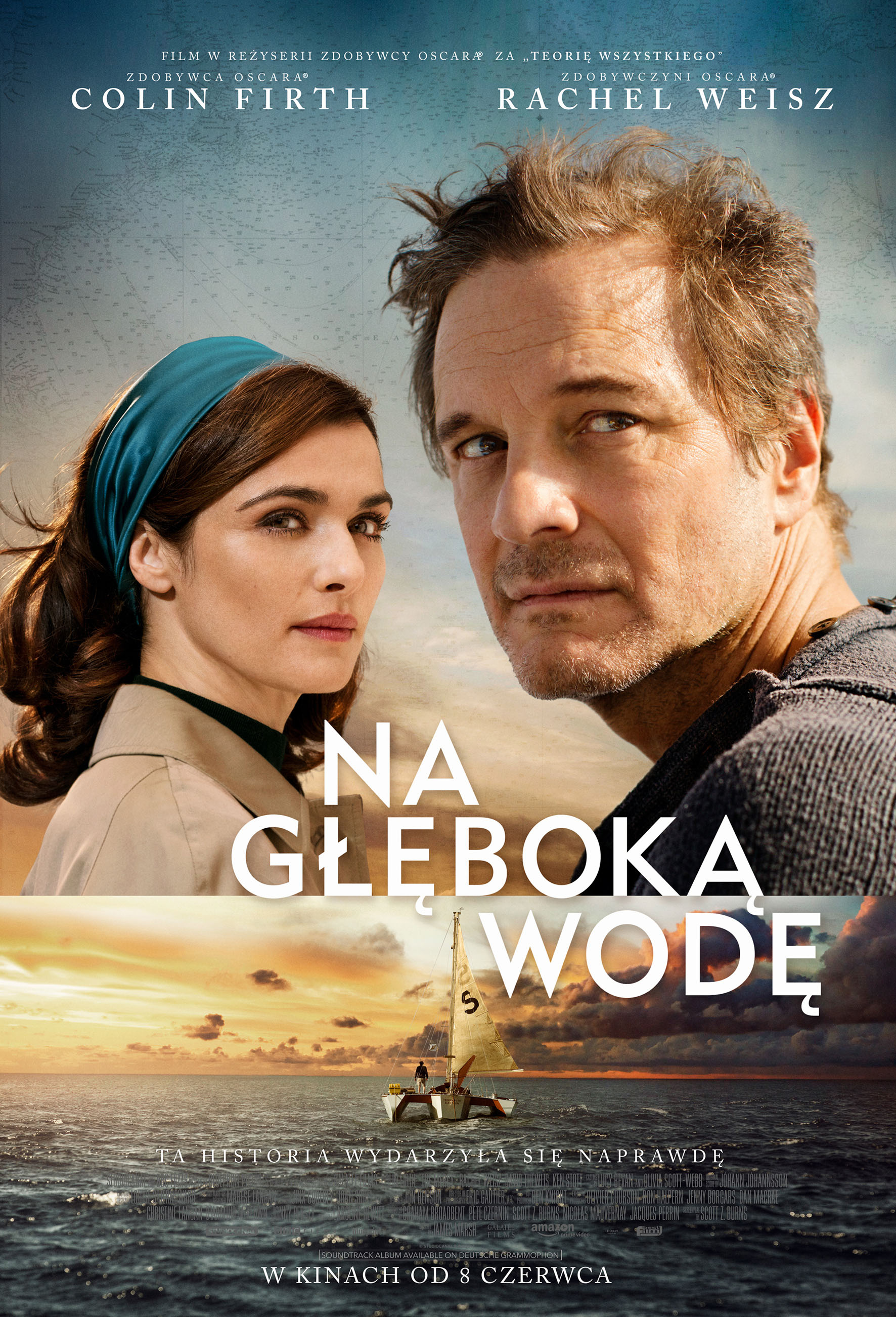 Polski plakat filmu 'Na Głęboką Wodę'