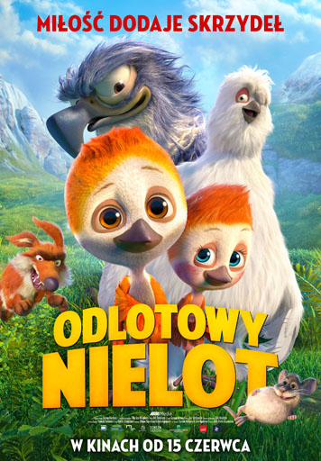 Polski plakat filmu 'Odlotowyt Nielot'