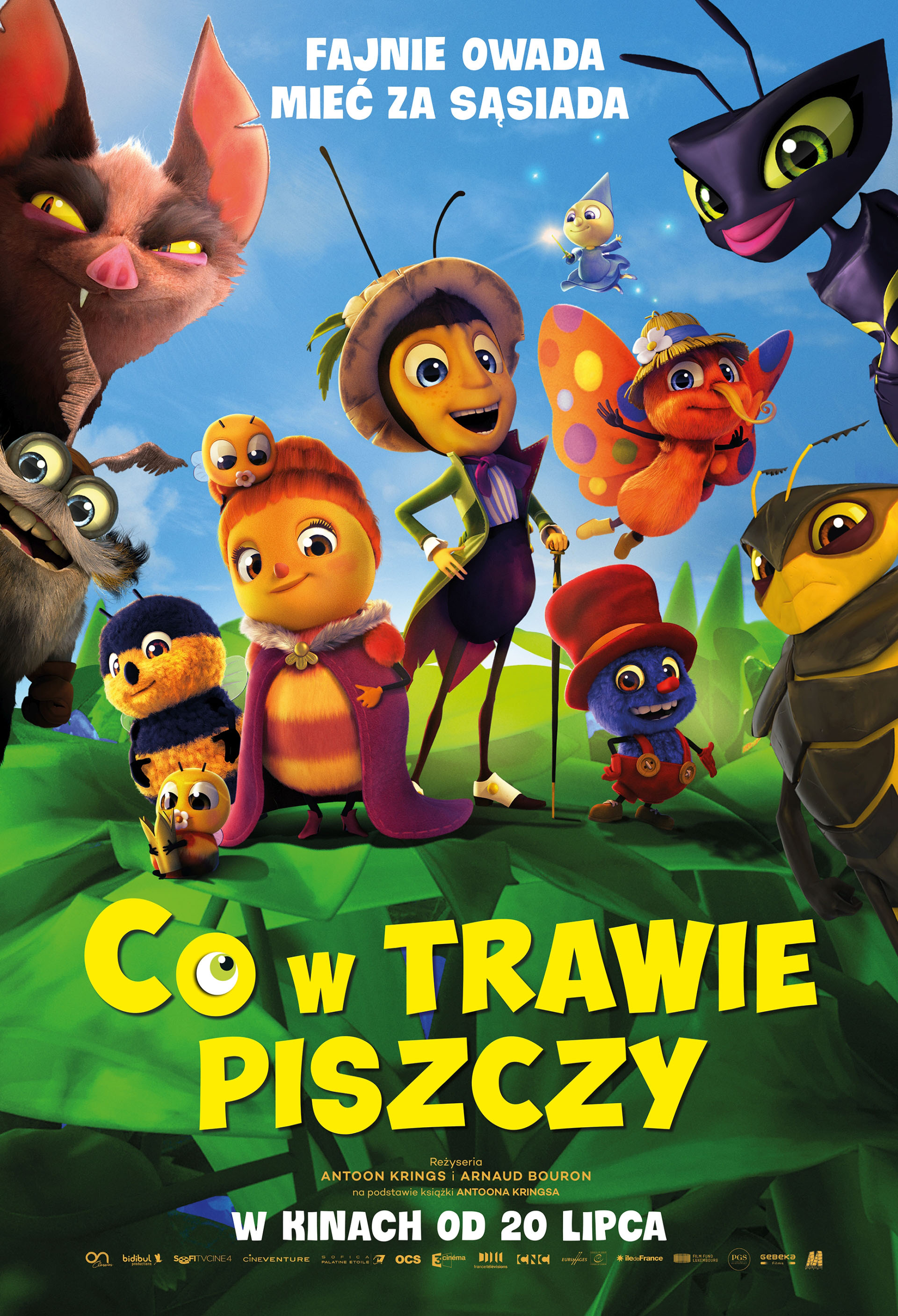 Polski plakat filmu 'Co W Trawie Piszczy'