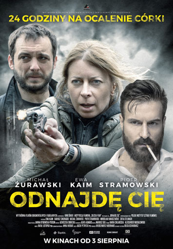 Polski plakat filmu 'Odnajdę Cię'