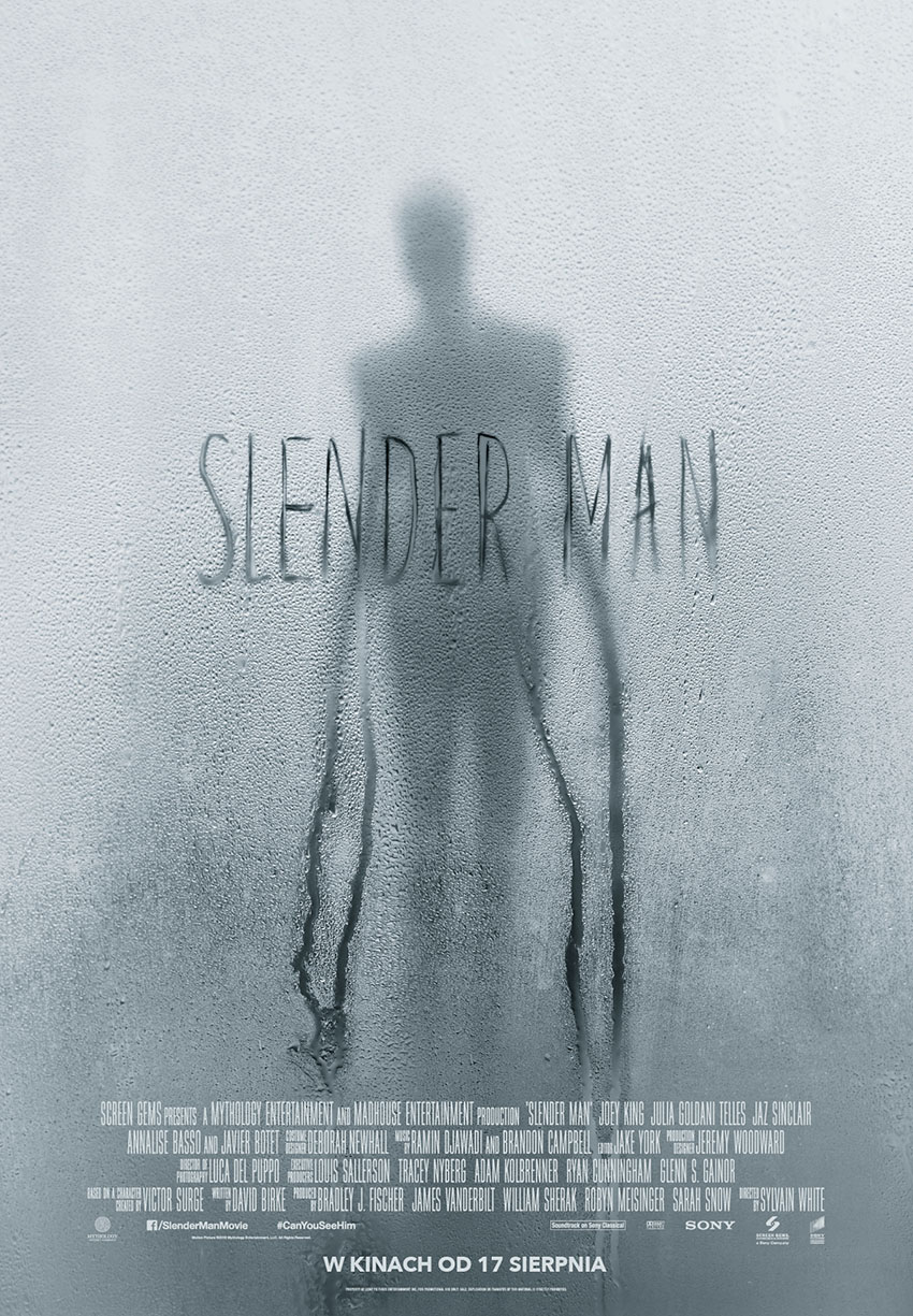 Polski plakat filmu 'Slender Man'