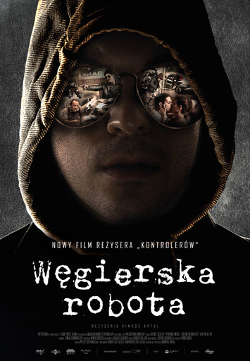 Przód ulotki filmu 'Węgierska Robota'