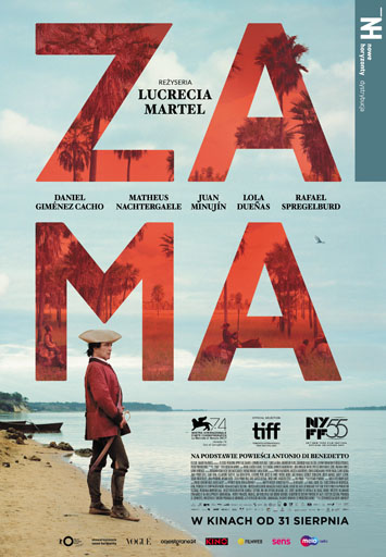 Polski plakat filmu 'Zama'