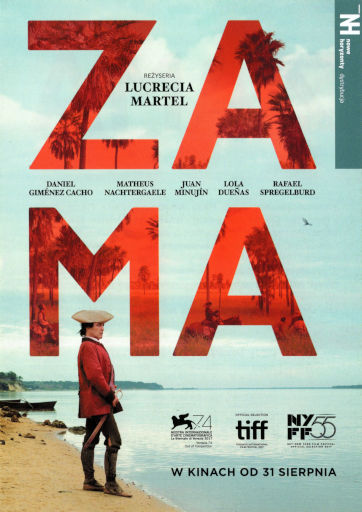 Przód ulotki filmu 'Zama'