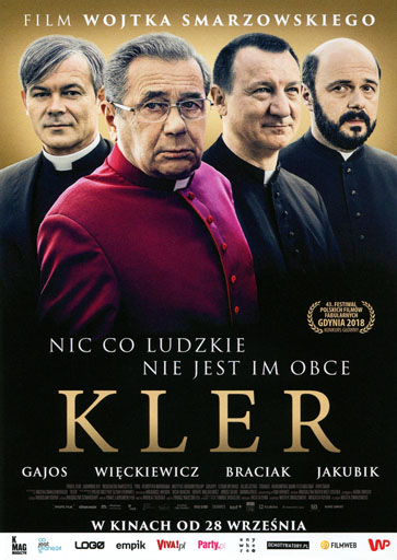 Przód ulotki filmu 'Kler'