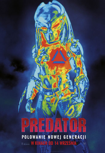 Polski plakat filmu 'Predator'